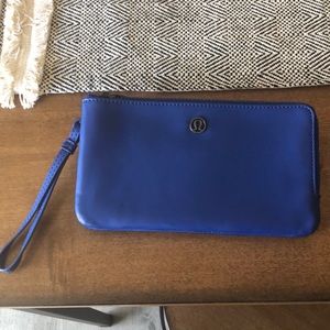 Lululemon Goody Bag -  royal blue wristlet